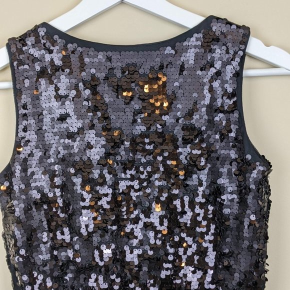 H&M Girls Sequin Sleeveless Dress Medium - Picture 6 of 14